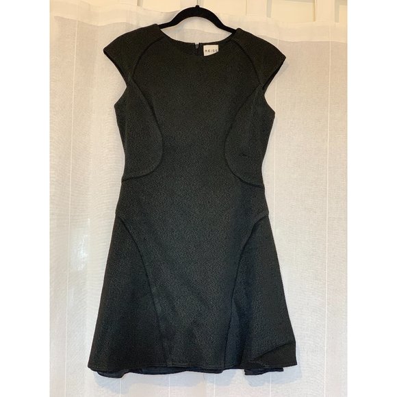 Black REISS A-Line Dress - Picture 1 of 3